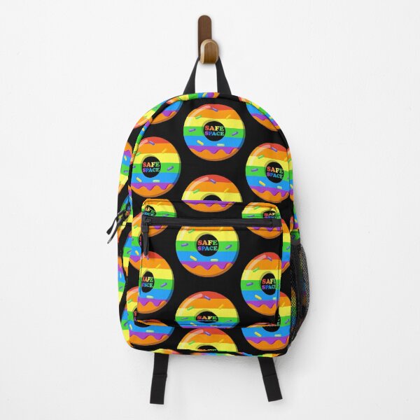 Item preview, Sprinkle Rainbow Donut LGBTQ Sign Safe Space designed and sold by aronia.