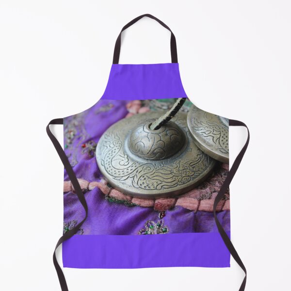 Item preview, Ting-Sha, Meditation Bells on purple designed and sold by Imladris01.