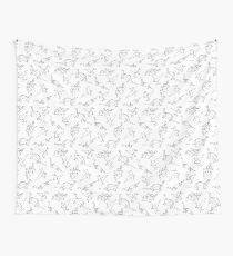 Origami Dinosaurs Wall Tapestry