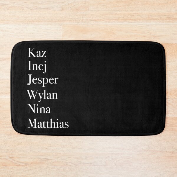 Item preview, Six of Crows Grishaverse Dregs Kaz Names designed and sold by E.K Spencer.