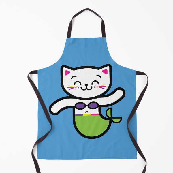 Item preview, Cute Mermaid Cat designed and sold by KittyCotton.