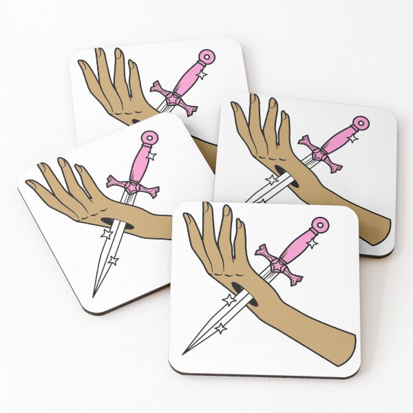 Item preview, One Stab Through The Hand l Perfect For Your Goth, Wiccan, Alternative Friends designed and sold by LemonDemonzzz.