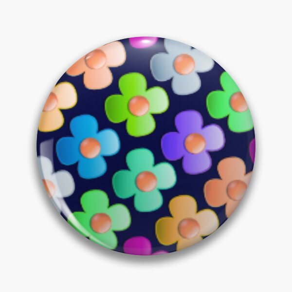 Item preview, Kidcore Flowers pattern designed and sold by Zareen Sayyed.