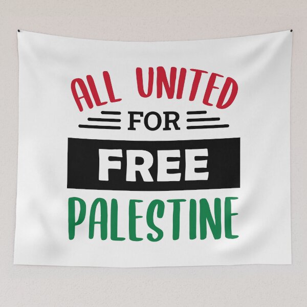 Item preview, All United For Free Palestine designed and sold by ClaudiaGrosso.