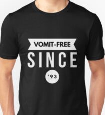 Vomit - free Since '93 Slim Fit T-Shirt