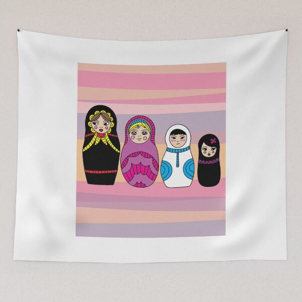 Item preview, Babushka Russian Wooden Dolls designed and sold by flofin.