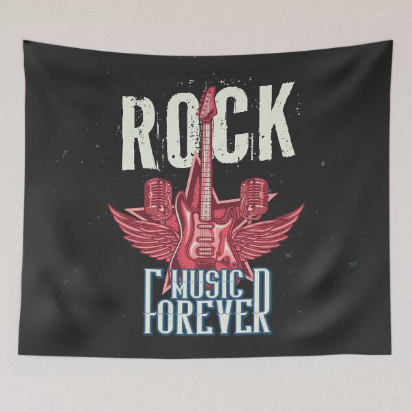 Item preview, Rock Music Forever designed and sold by Gaalaxyz.