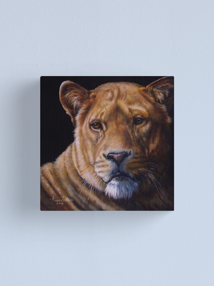 Alternate view of Her Majesty - Lioness Canvas Print