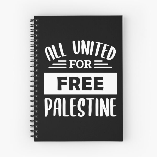 Item preview, All United For Free Palestine (Black BG) designed and sold by ClaudiaGrosso.