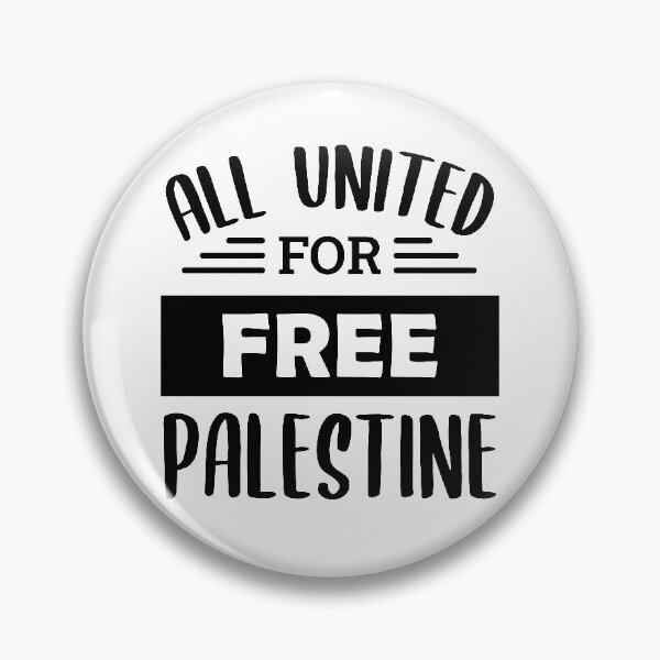 Item preview, All United For Free Palestine (White BG) designed and sold by ClaudiaGrosso.