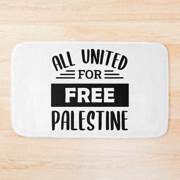 Item preview, All United For Free Palestine (White BG) designed and sold by ClaudiaGrosso.