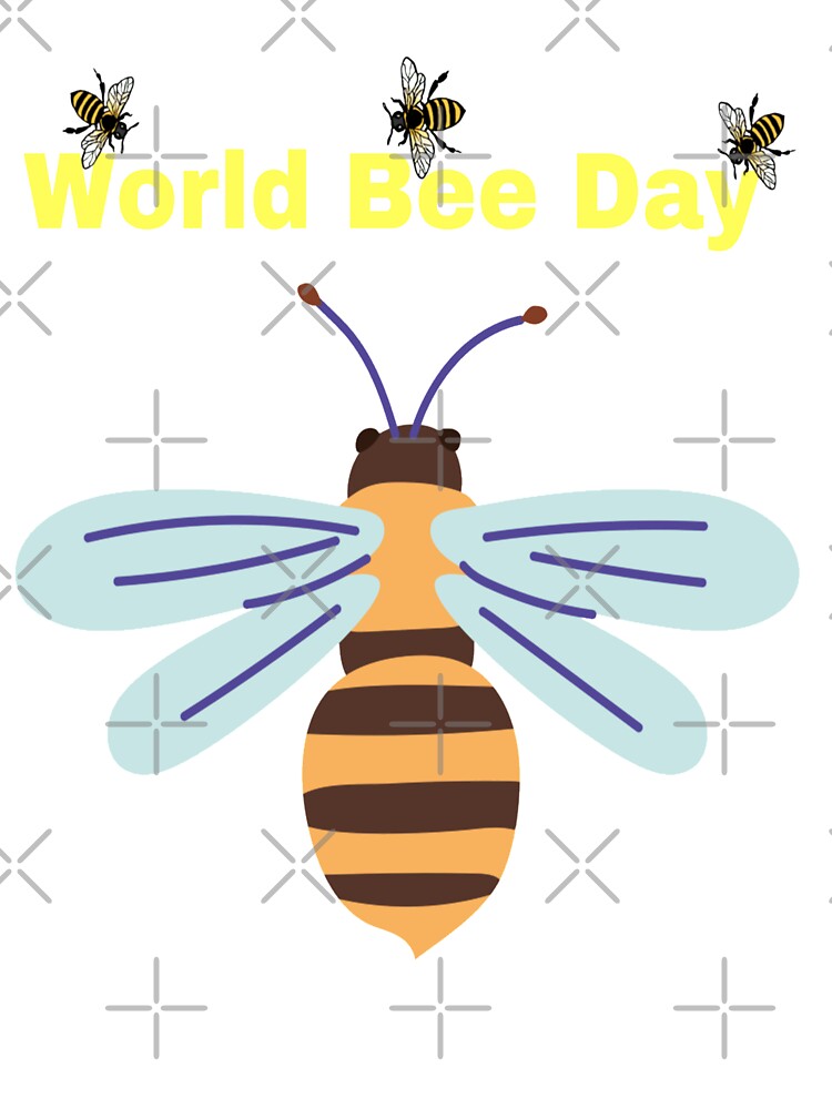 World Bee Day 21 Creative Design Kids T Shirt For Sale By Coolart33 Redbubble