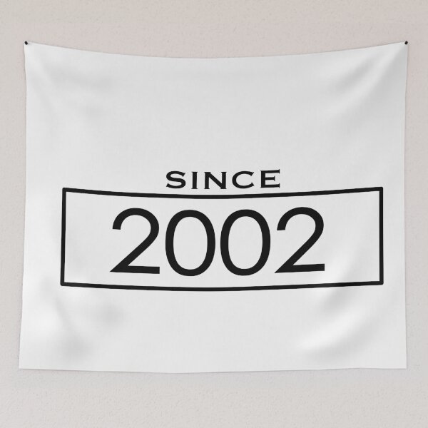 Item preview, Since 2002 Birthday year designed and sold by TheImperfecto.