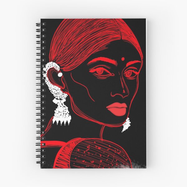 Item preview, indian women illustration designed and sold by flyingghorse.