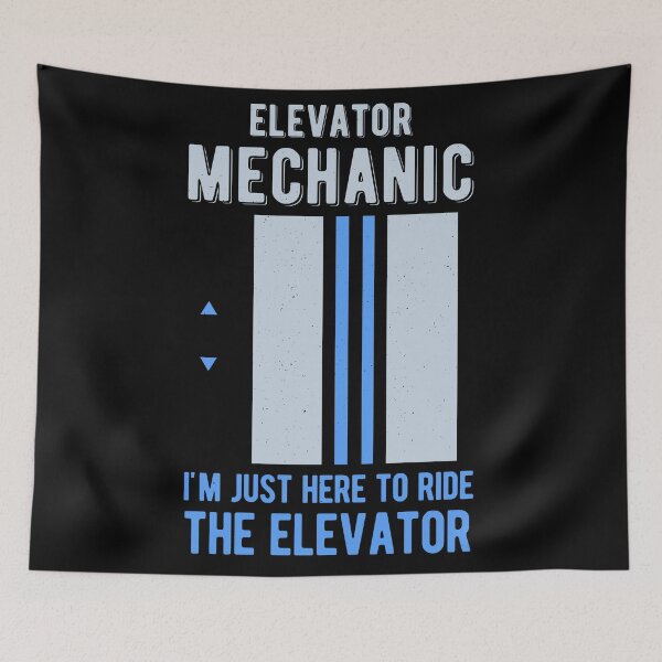 Item preview, Funny Elevator designed and sold by artworkbyrihen.