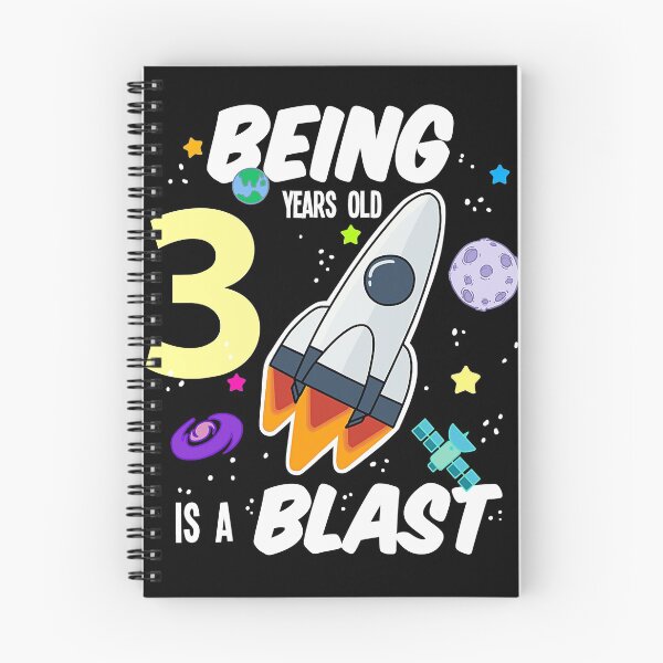 Item preview, Kids 3 Year Old Space Gift Shirt Birthday Planets Astronaut Rocket designed and sold by IFFOUR.