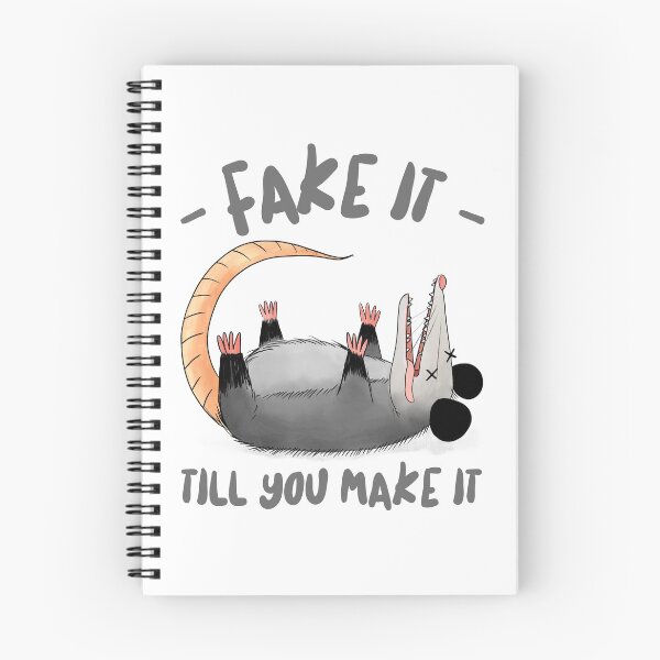Item preview, FAKE IT TILL YOU MAKE IT - FUNNY designed and sold by AnimalsCartoon.