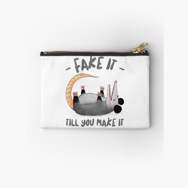 Item preview, FAKE IT TILL YOU MAKE IT - FUNNY designed and sold by AnimalsCartoon.