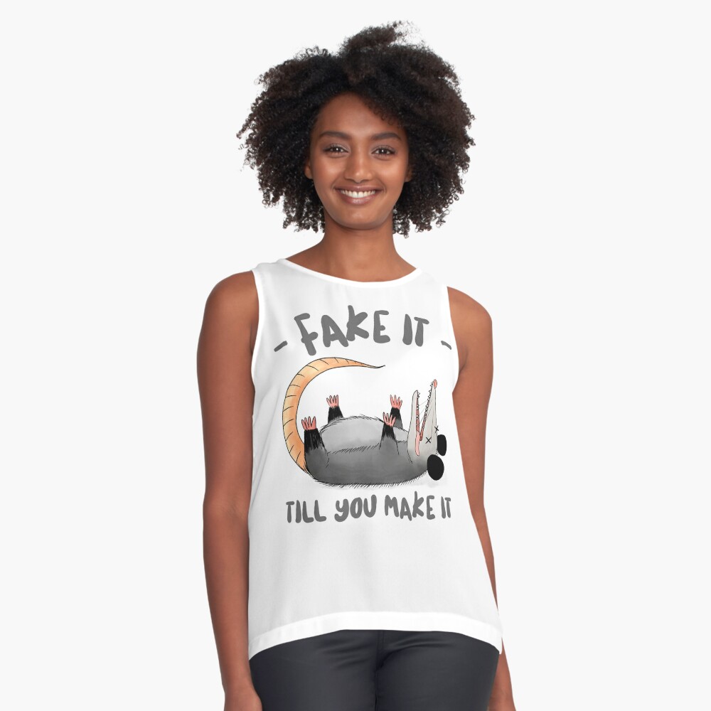 FAKE IT TIL YOU MAKE IT FLOWY TANK – EMKFIT