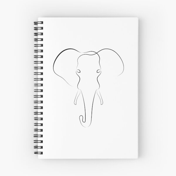 Item preview, Elephant | One Line Art | Minimal Art | One Line Artist | Minimalist designed and sold by One-Line-Artist.