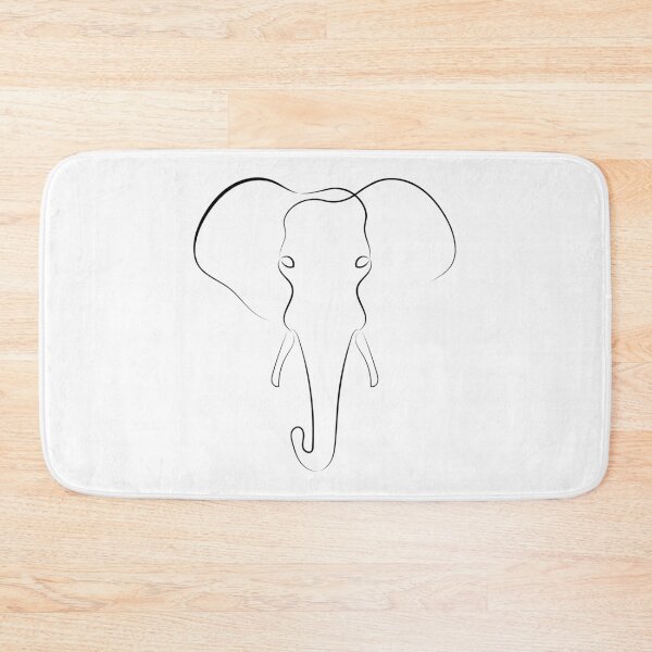 Item preview, Elephant | One Line Art | Minimal Art | One Line Artist | Minimalist designed and sold by One-Line-Artist.