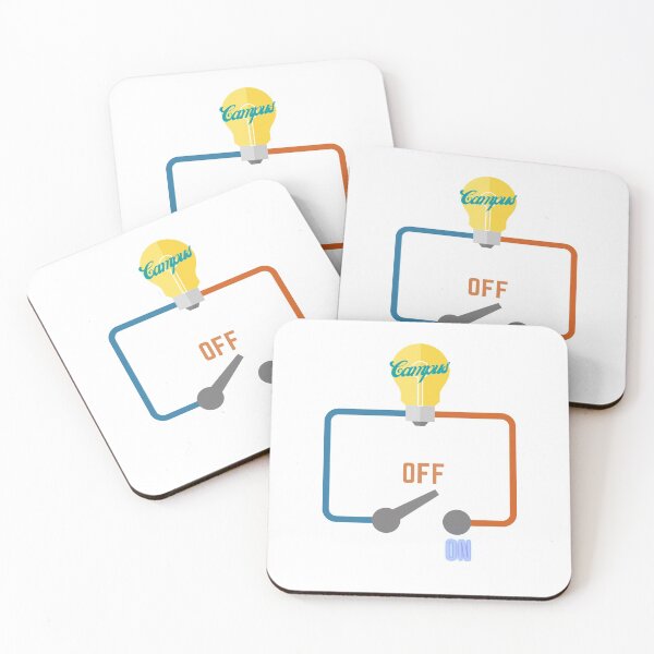 Item preview, Campus switch OFF! designed and sold by sourik13.