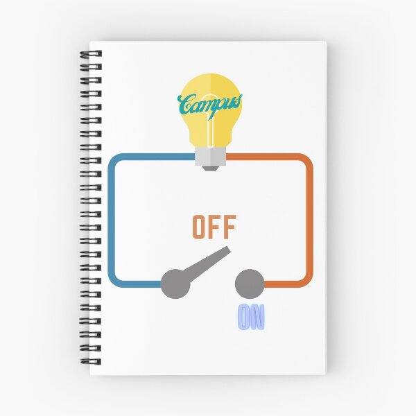 Item preview, Campus switch OFF! designed and sold by sourik13.