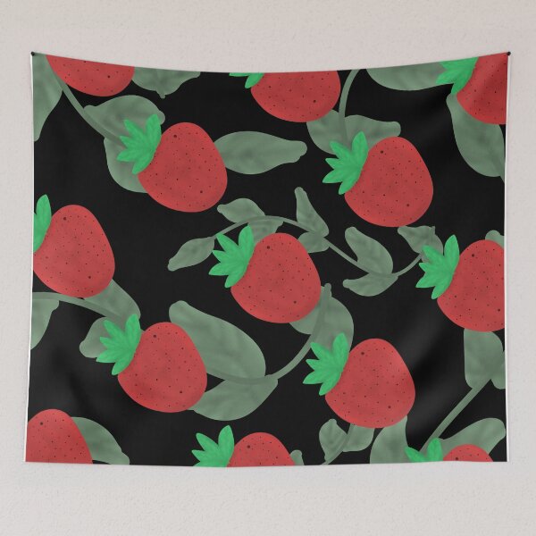 Item preview, Strawberries pattern  designed and sold by Antiope33.