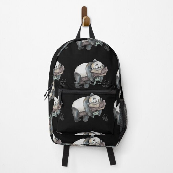 Item preview, Cute Lazy Gamer Watercolor Panda with Calligraphy designed and sold by Gamical.