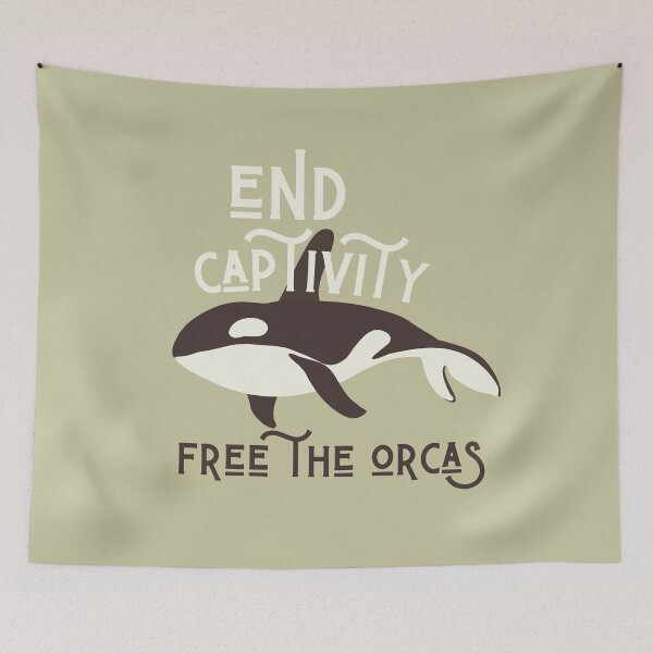 Item preview, end captivity - free orcas designed and sold by foreco design.