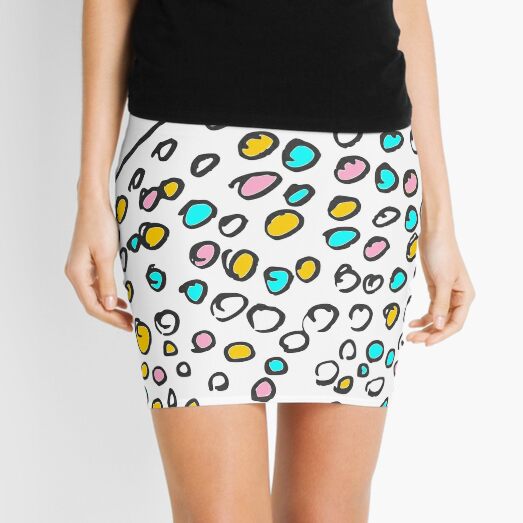 Mono-Bubble Mini Skirt