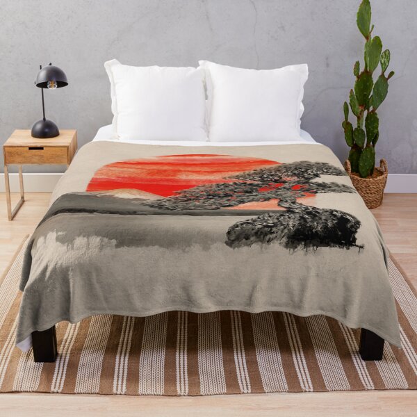 Item preview, Bonsai Pine Tree - Fuji Sunset designed and sold by k9printart.