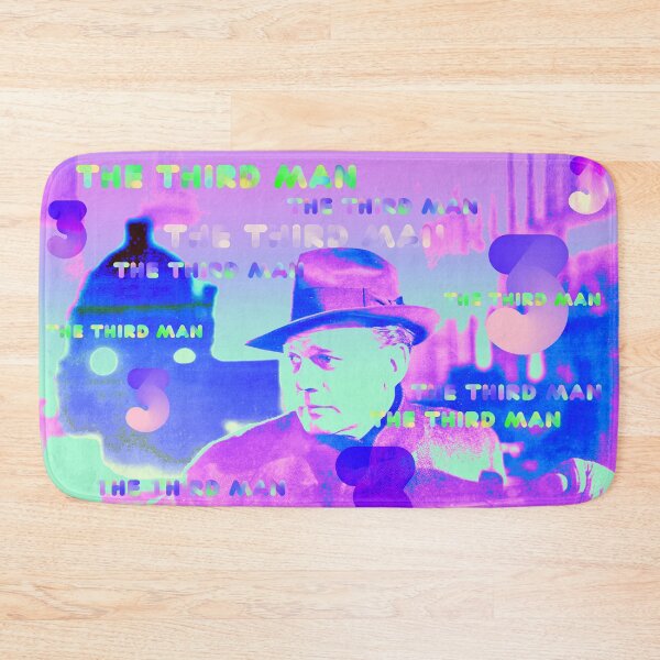 Item preview, Orson Welles, the third man, neon, officially licensed fan art designed and sold by Mauswohn.
