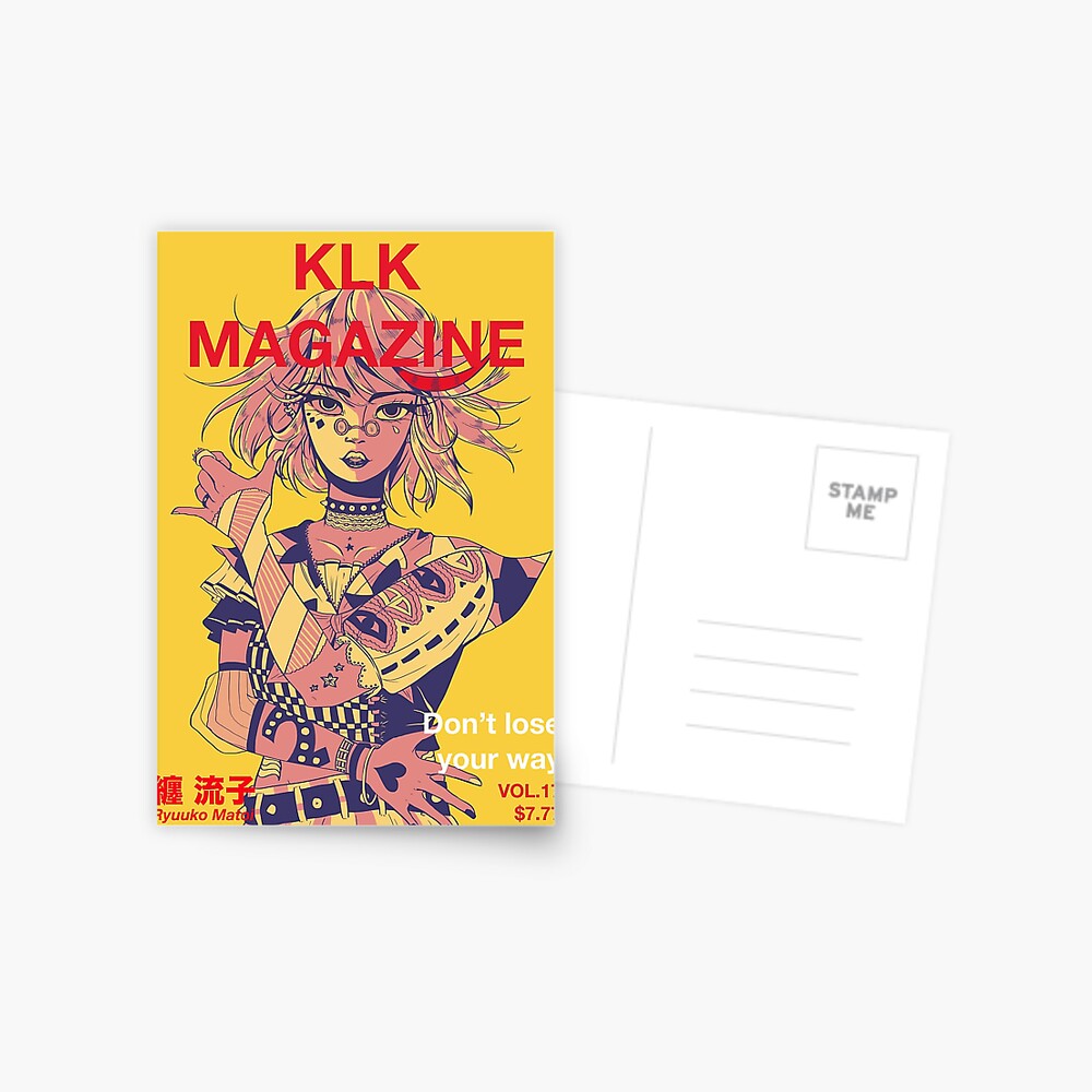 Klk Magazine Postcard By Jaru Redbubble