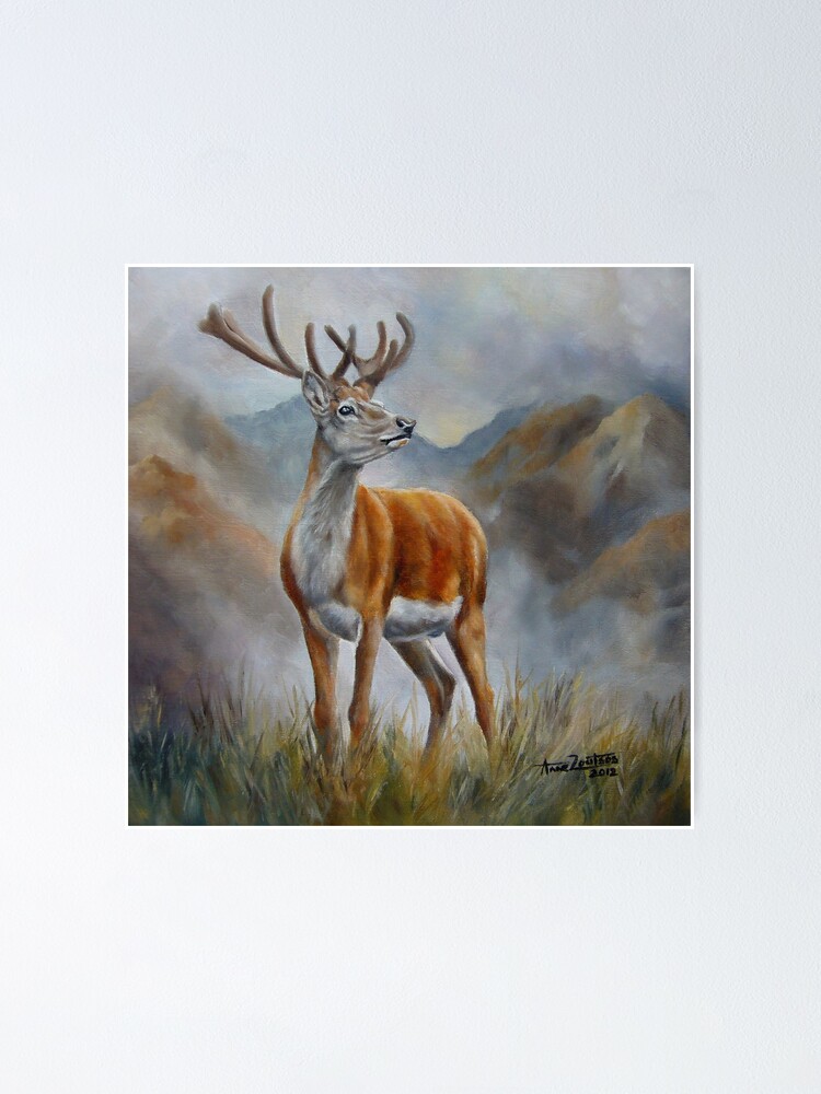 Alternate view of Prince Of The Glen (red stag) Poster