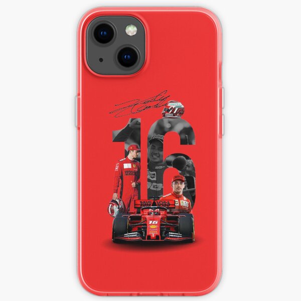 F1 Charles Leclerc 16 Coque souple iPhone