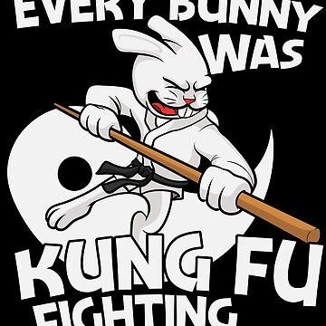 Artwork thumbnail, Ninja Bunny Fighting Kung Fu by Macspayne