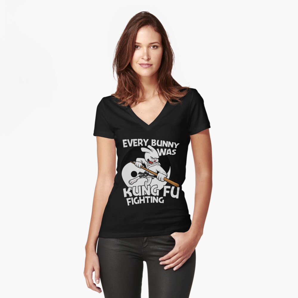 Item preview, Fitted V-Neck T-Shirt designed and sold by Macspayne.