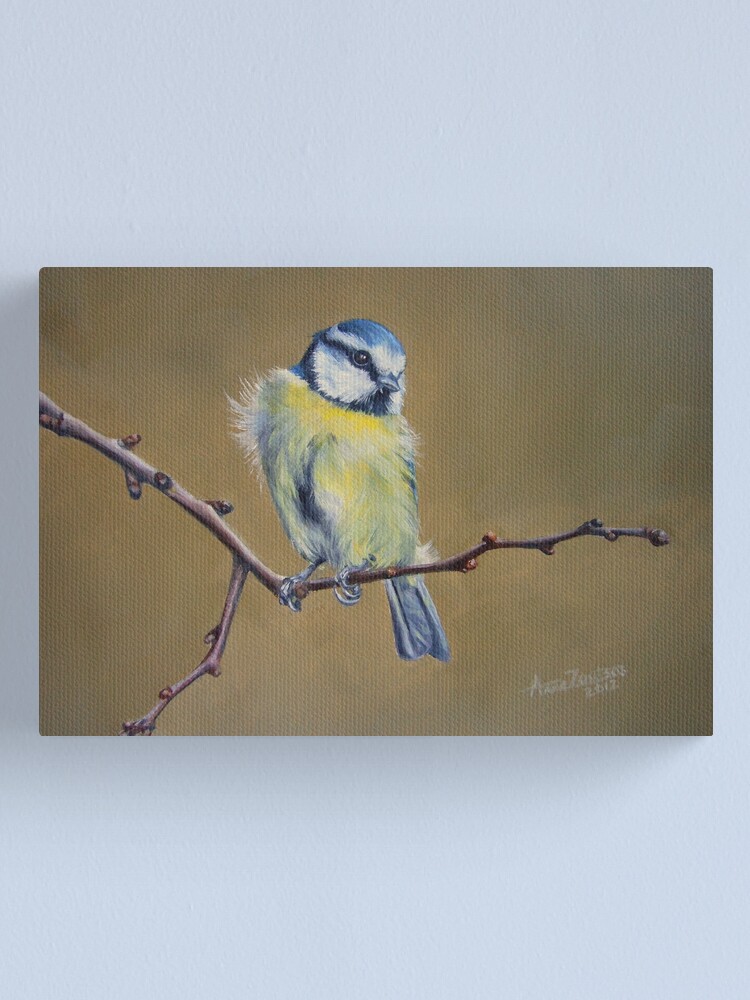 Alternate view of Blue Tit Canvas Print