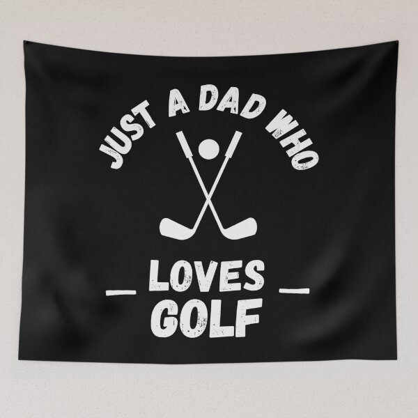 Item preview, Just a dad who loves golf designed and sold by TheGreenGoat.