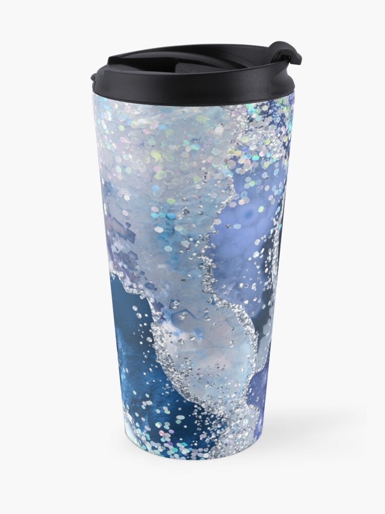 Alternate view of Blue Agate Travel Coffee Mug