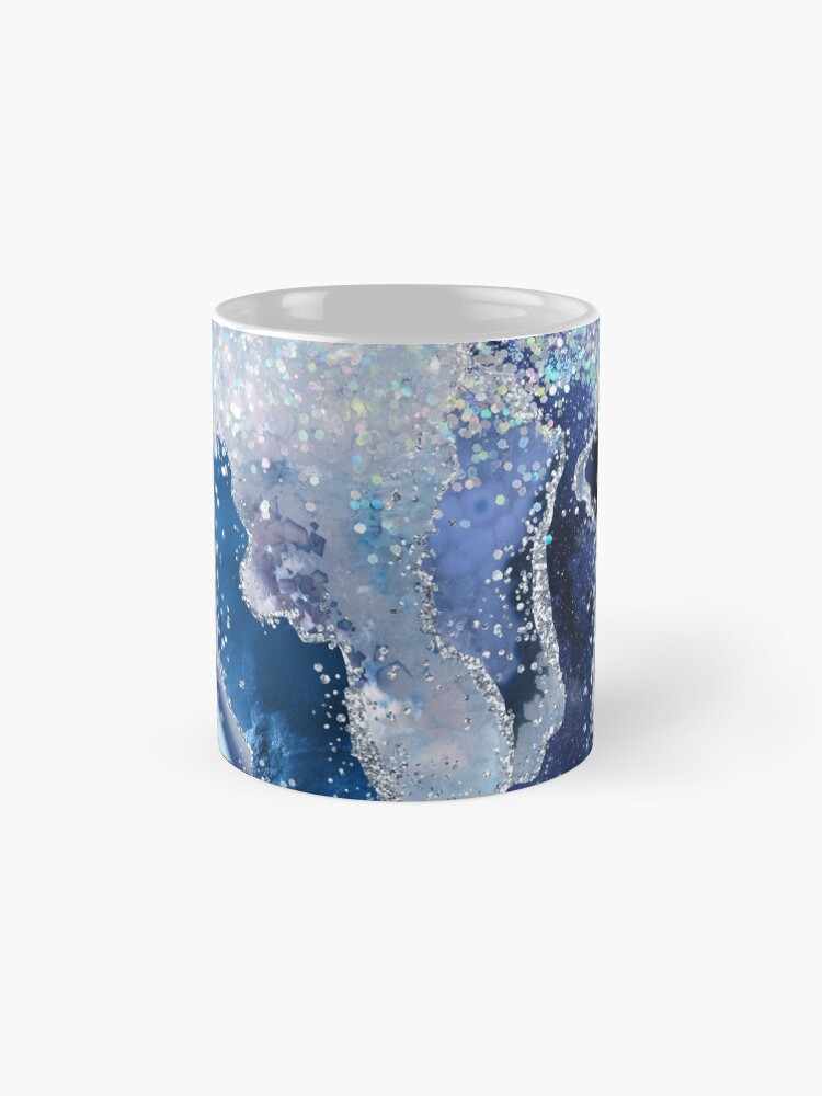 Thumbnail 4 of 6, Coffee Mug, Blue Agate designed and sold by starchim01.