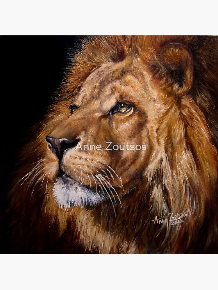HRH - His Royal Highness Male Lion by AnneZ