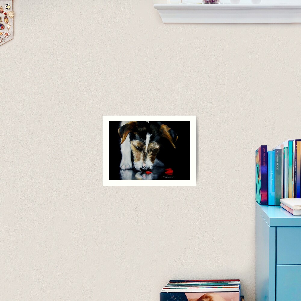 Don't Go Breaking My Heart (Jack Russell Terrier) Art Print