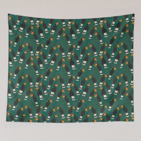 Item preview,  Hornbill birds in jungles designed and sold by Capictures.