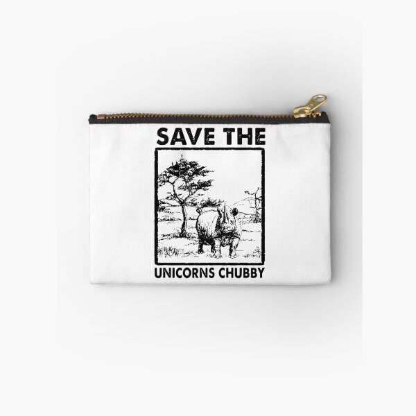 Item preview, SAVE THE UNICORNS CHUBBY designed and sold by GPTrending.