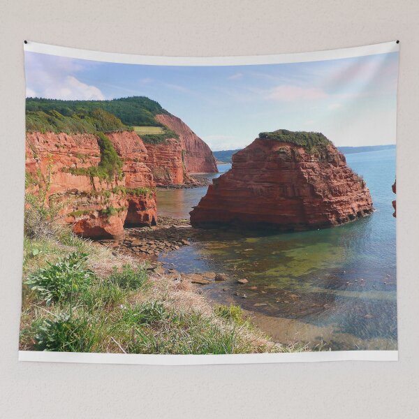 Item preview, Ladram Bay Jurassic Coast Devon England designed and sold by AndyEvansPhotos.