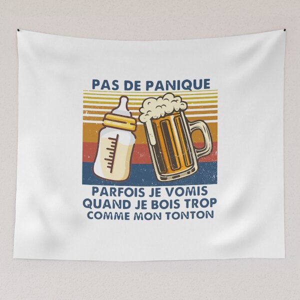 Item preview, PAS DE PANIQUE PARFOIS JE VOMIS VINATGE designed and sold by GPTrending.