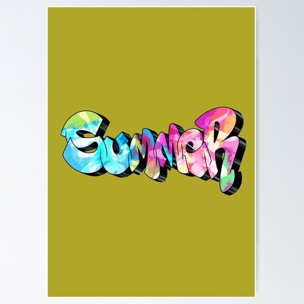 Item preview, SUMMER GRAFFİTİ designed and sold by SeokStyle.