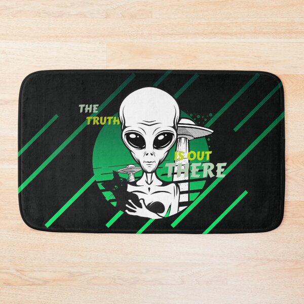 Item preview, The truth is out there. Funny cat and alien ufo. designed and sold by Gheofast.